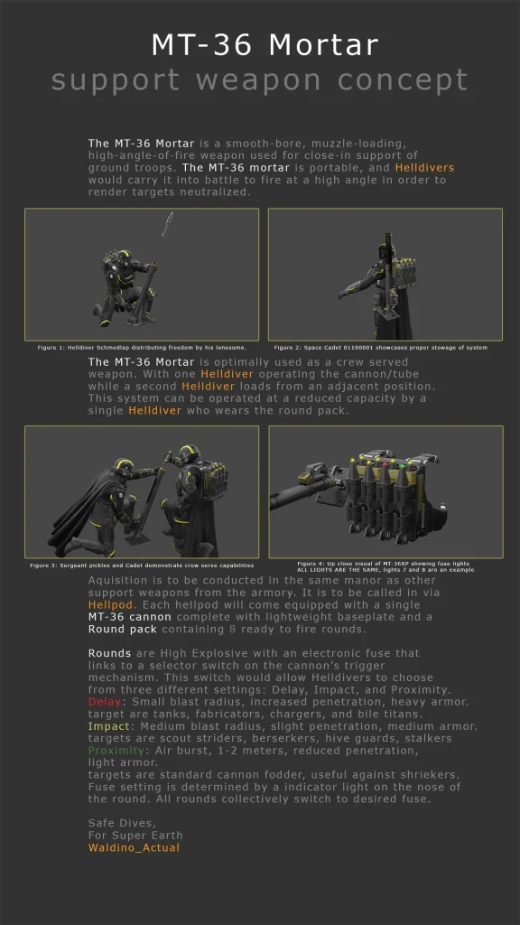 เทคนิคการใช้ Support Weapon ให้เกิดประโยชน์สูงสุดใน Helldivers